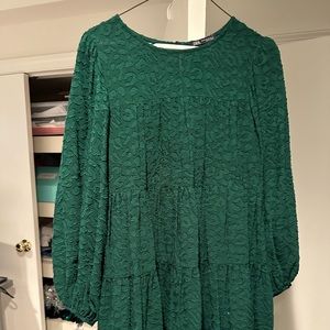 Zara size XS green dress